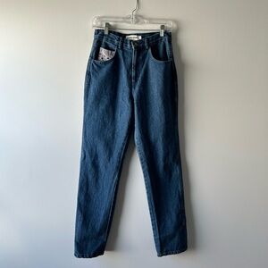 Carleen by Anthropologie medium wash straight leg jeans